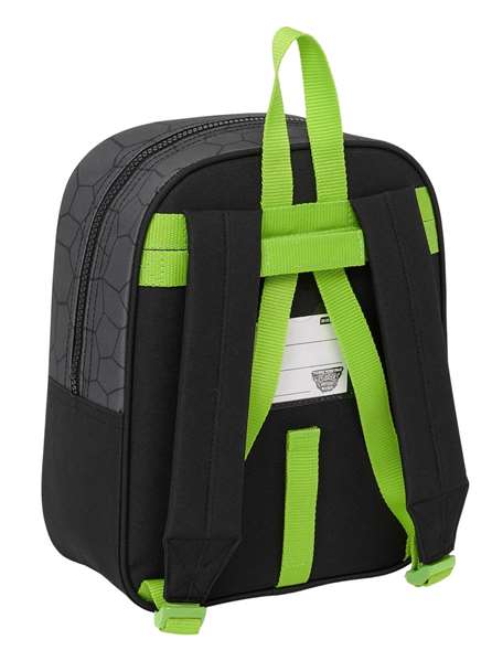 Mochila Escolar Teenage Mutant Ninja Turtles Negro Gris 22 x 27 x 10 cm