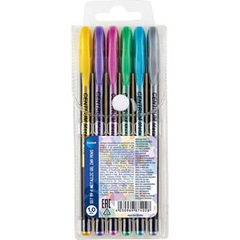 Roller Gel Centrum Metallic 1,0 Bolsa De 6 (Set de 40)