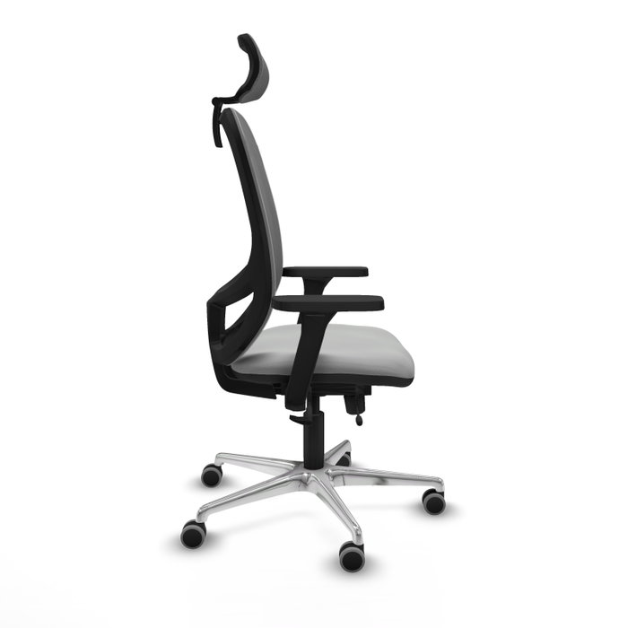 PIQUERAS Y CRESPO Silla de oficina Cilanco Gris con mecanismo Sincro/Traslack