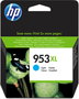 HP 953XL Cartucho de Tinta Original Cian de Alto Rendimiento
