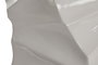 DKD Home Decor Macetero de Fibra de Vidrio Geométrico Blanco 40x40x92 cm