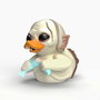 El Señor de los Anillos Tubbz Figura PVC Mini Gollum 5 cm