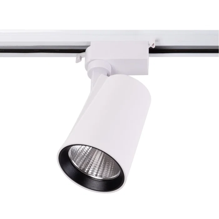 HO-FC-22W-W-CW Foco Carril LED 22W 1.980Lm 6000K Monofásico 40.000H Blanco Frío