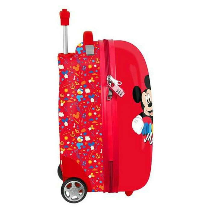 Safta Trolley Infantil 16'' Mickey Mouse Good Day