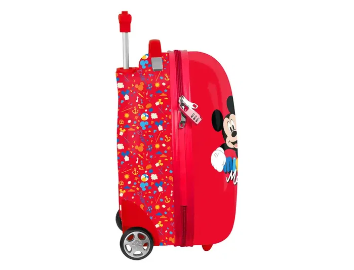 Safta Trolley Infantil 16'' Mickey Mouse Good Day