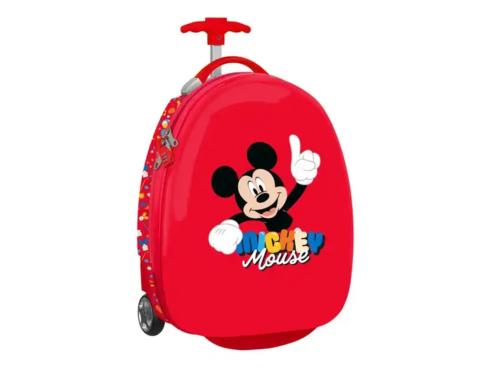 Safta Trolley Infantil 16'' Mickey Mouse Good Day