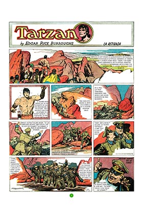 Tebeos Dolmen Editorial S.L. Tarzan Vol 05 (1945-1947) de Edgar Rice Burroughs