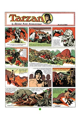 Tebeos Dolmen Editorial S.L. Tarzan Vol 05 (1945-1947) de Edgar Rice Burroughs