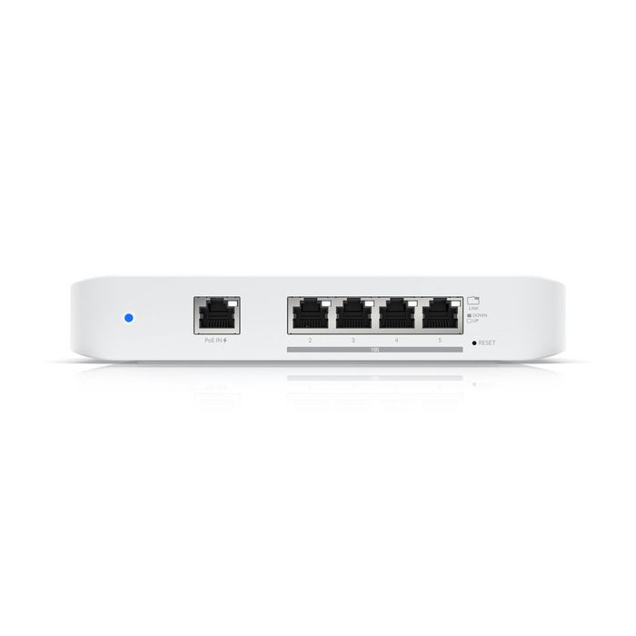 Ubiquiti Switch Flex de 5 puertos, 10 GbE, con alimentación PoE o USB-C Ubiquiti Switch Flex de 5 puertos, 10 GbE, con alimentación PoE o USB-C