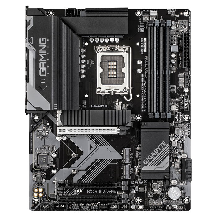 GIGABYTE B760 GAMING X DDR4 Placa Base Intel LGA 1700, Chipset B760, ATX, 4x DDR4 hasta 5333MHz, 3x M.2 PCIe 4.0, LAN 2.5GbE, USB 3.2 Gen 2
