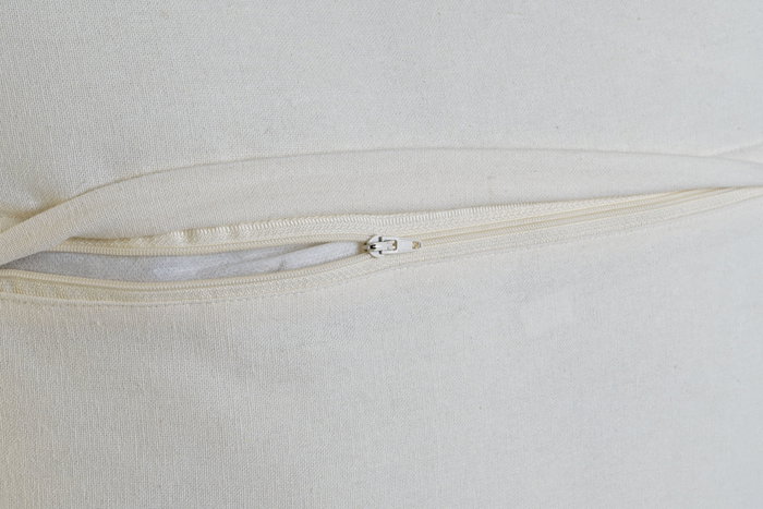 DKD Home Decor Yute23 Cojín Natural Poliéster Bordado 2 Unidades 50 x 15 x 50 cm