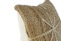 DKD Home Decor Yute23 Cojín Natural Poliéster Bordado 2 Unidades 50 x 15 x 50 cm