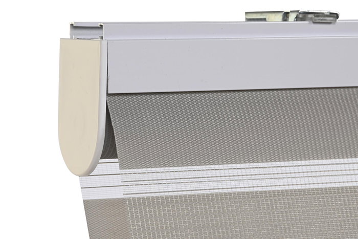 DKD Home Decor Estor Día-Noche Básico Gris Poliéster 190 x 120 cm DKD Home Decor Estor Día-Noche Básico Gris Poliéster 190 x 120 cm