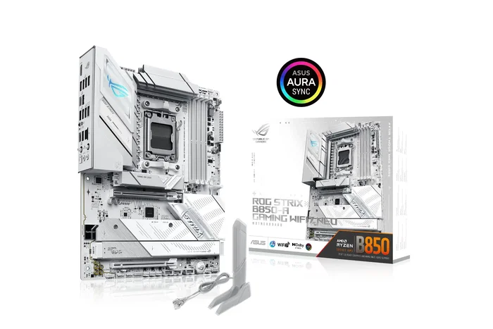 ASUS ROG STRIX B850-A GAMING WIFI7 NEO Blanco