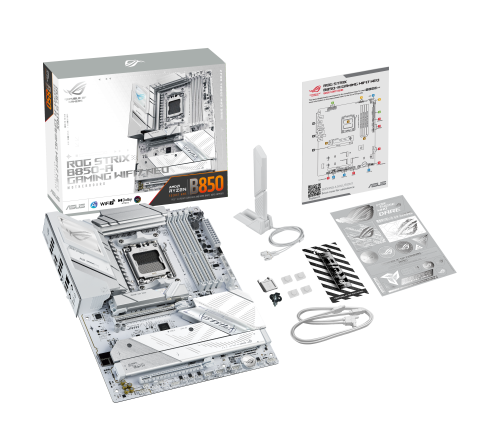 Asus ROG STRIX B850-A GAMING WIFI7 NEO Blanco ATX AM5 DDR5 Asus ROG STRIX B850-A GAMING WIFI7 NEO Blanco ATX AM5 DDR5
