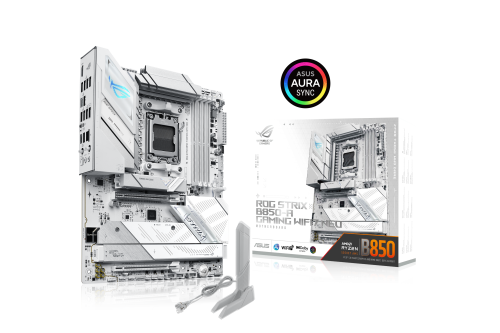 Asus ROG STRIX B850-A GAMING WIFI7 NEO Blanco ATX AM5 DDR5 Asus ROG STRIX B850-A GAMING WIFI7 NEO Blanco ATX AM5 DDR5