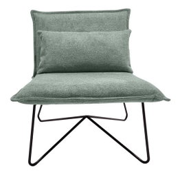 DKD Home Decor Sillón Urban Negro 78 x 75 x 66 cm