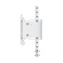 Oplite 102068 On Top Monitor Mount R8 - Soporte para Monitor de Simulador de Vuelo/Carreras, Blanco, Acero, 782 mm