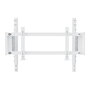 Oplite 102068 On Top Monitor Mount R8 - Soporte para Monitor de Simulador de Vuelo/Carreras, Blanco, Acero, 782 mm
