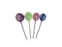 Poessa Pesca 60 Und. Bambú 70x20cm Rosa Verde Azul Morado - Juego en Español