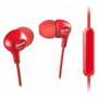 Philips SHE3555/ Auriculares Intrauditivos con Micrófono - Rojo