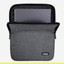 Nilox SLEEVE 15.6 Funda Acolchada para Portátil o Tablet 15.6" (39.6 cm), Color Gris, 2 Compartimentos, Ligera, Poliéster
