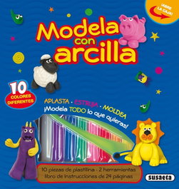 Modela con arcilla, AA.VV. - SUSAETA EDICIONES