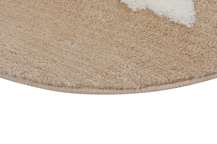 Rüya Alfombrilla de Baño Marrón Redonda Antideslizante Antibacteriana Acrílica 90 cm Rüya Alfombrilla de Baño Marrón Redonda Antideslizante Antibacteriana Acrílica 90 cm
