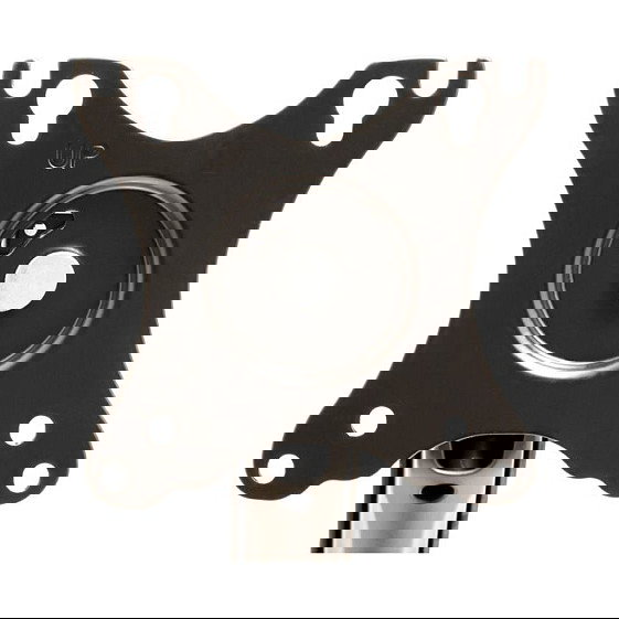 VALUE LCD-Arm Soporte Brazo de Monitor, Montaje en Escritorio con Gasfeder, 5 Gelenke, para Pantallas de 13-27 Pulgadas hasta 6.5 kg, Negro