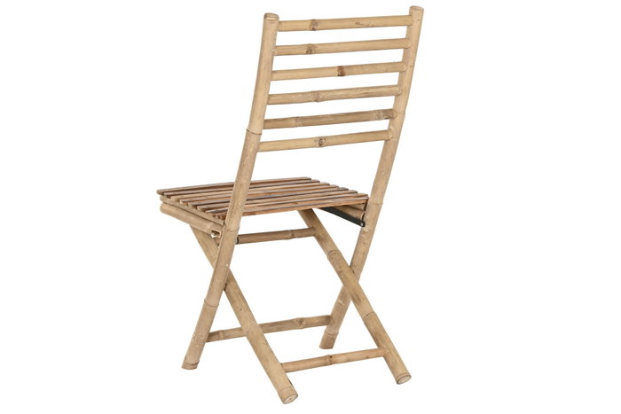 DKD Home Decor Silla Tropical Marron 95x45x55 cm Bambu Plegable