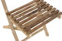 DKD Home Decor Silla Tropical Marron 95x45x55 cm Bambu Plegable