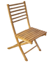 DKD Home Decor Silla Tropical Marron 95x45x55 cm Bambu Plegable