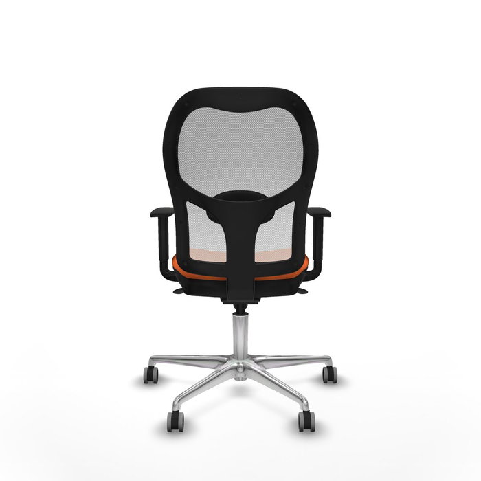PIQUERAS Y CRESPO Silla de oficina Jorquera Naranja y Blanco