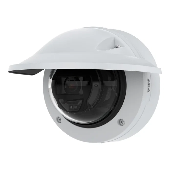 Axis 02328-001 P3265-LVE Cámara IP Exterior Dome 2MP Full HD 1080p con PoE, Análisis de Aprendizaje Profundo, Lightfinder 2.0, WDR, IK10 IP66 para Techo/Pared