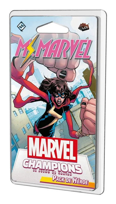 Asmodee Marvel Champions Pack de Héroe Ms. Marvel Asmodee Marvel Champions Pack de Héroe Ms. Marvel
