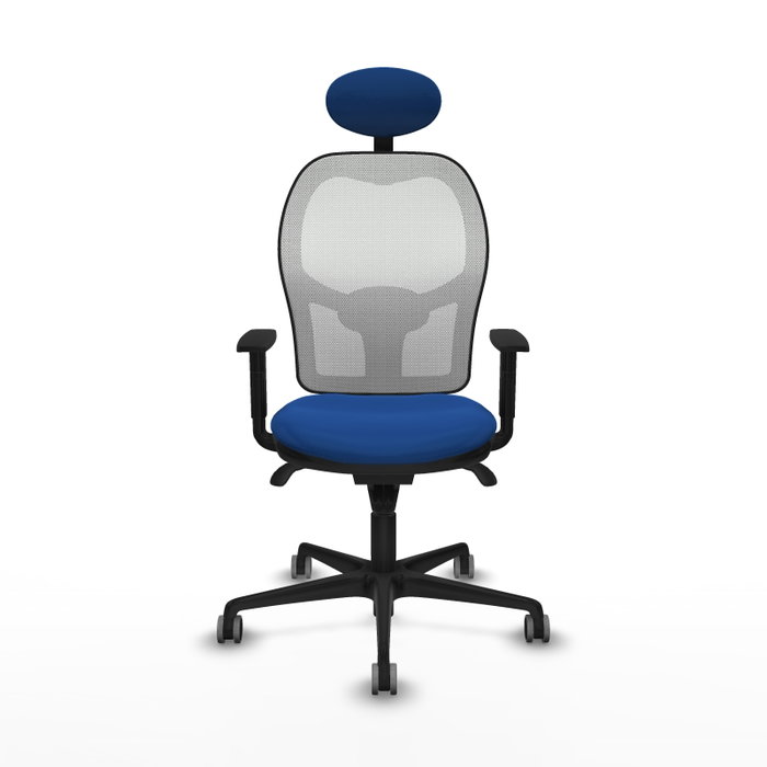 PIQUERAS Y CRESPO Silla de oficina Jorquera Azul y Blanco PIQUERAS Y CRESPO Silla de oficina Jorquera Azul y Blanco