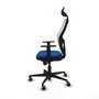 PIQUERAS Y CRESPO Silla de oficina Jorquera Azul y Blanco