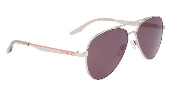 Converse CV105S-ELEVATE-717 Gafas de Sol Unisex Dorado y Rosa