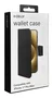 Celly WALLY Funda cartera para Apple iPhone 17 Pro Max con cierre magnético, imitación piel, negro, bolsillos para tarjetas y soporte