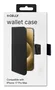 Celly WALLY Funda cartera para Apple iPhone 17 Pro Max con cierre magnético, imitación piel, negro, bolsillos para tarjetas y soporte
