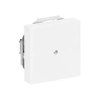 BUSCH-JAEGER BJ 1749-84 Abdeckung für Leitungsauslass Daten-Kommunikations-Technik studioweiß