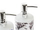 DKD Home Decor Dosificador de Cristal y ABS 450ml Surtido de 3 Unidades