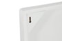 DKD Home Decor Decoración de Pared MDF 80x80 cm, Pack de 2, Blanco