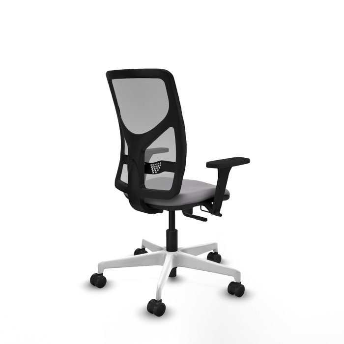 PIQUERAS Y CRESPO Silla de oficina Motilla Gris con mecanismo Sincro/Traslack