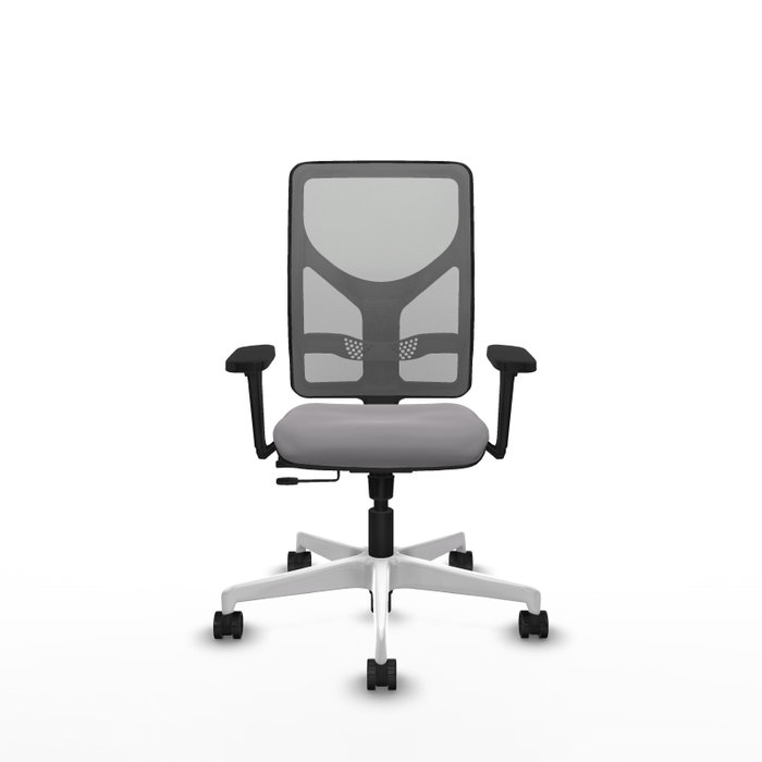 PIQUERAS Y CRESPO Silla de oficina Motilla Gris con mecanismo Sincro/Traslack