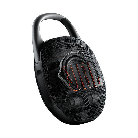 JBL Altavoz Bluetooth Portátil Clip 5, Resistente al Agua IP67, Camuflaje, 12h Autonomía, 7W, Bluetooth 5.3, con Gancho