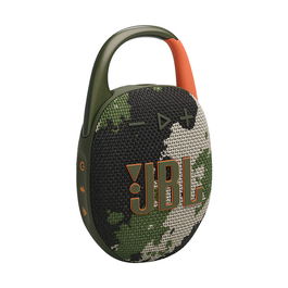 JBL Altavoz Bluetooth Portátil Clip 5, Resistente al Agua IP67, Camuflaje, 12h Autonomía, 7W, Bluetooth 5.3, con Gancho