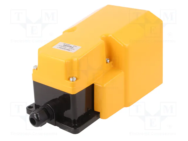 SPAMEL Interruptor de pie NC + NA 15A/250VAC SPAMEL Interruptor de pie NC + NA 15A/250VAC