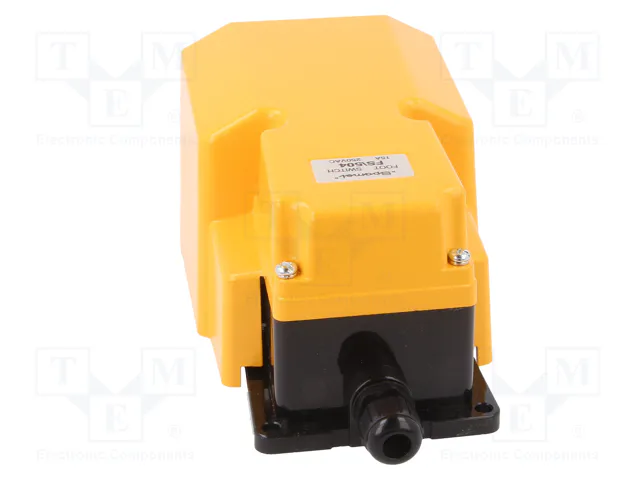 SPAMEL Interruptor de pie NC + NA 15A/250VAC SPAMEL Interruptor de pie NC + NA 15A/250VAC