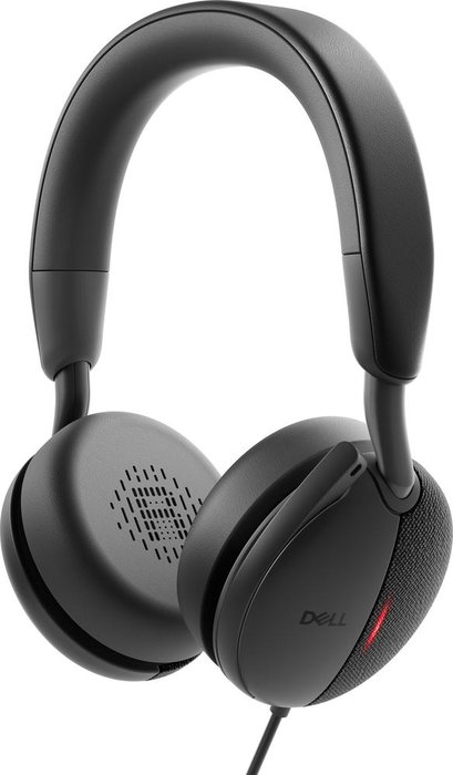 Dell Auriculares WH5024 Negro con Cancelación de Ruido Activa y Conectividad USB-C para Mac y Windows